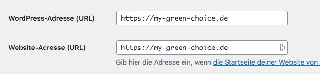 WordPress SEO Einstellungen: mit oder ohne www