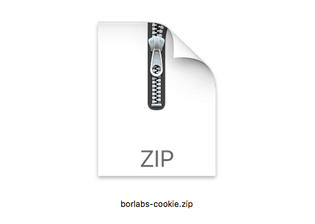 borlabs cookie download zip datei