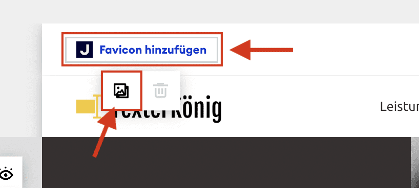 jimdo favicon einfügen 1