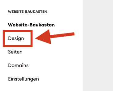 jimdo website design anpassen anleitung