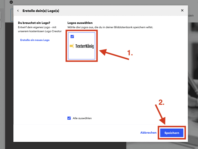 jimdo logo erstellen - schritt 17