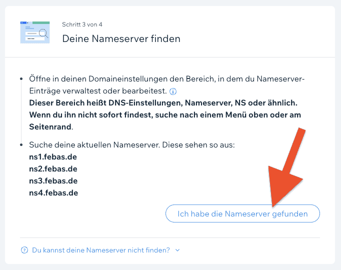 Wix externe Domain verbinden - Anleitung (7)