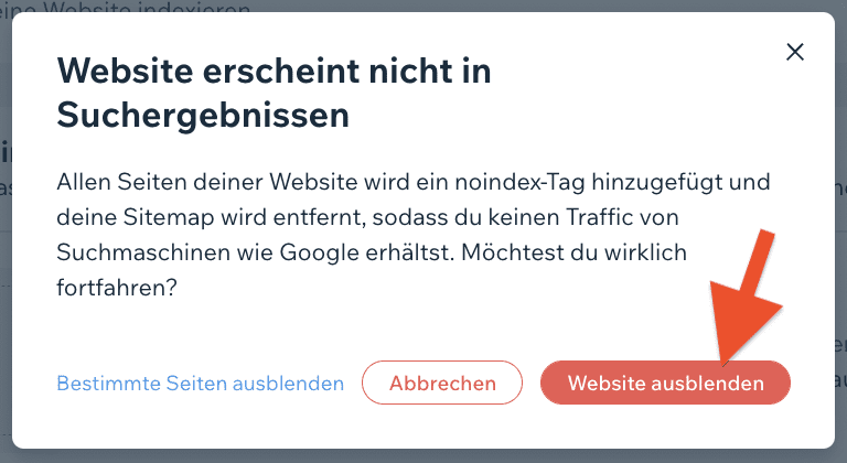 Wix SEO Indexierung (3)