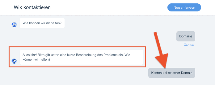 Wix Support Kundenservice Kontakt kontaktieren (6)