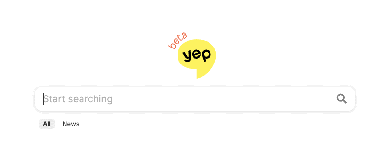 Yep.com Suchmaschine